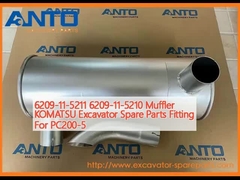 6209-11-5211 6209-11-5210 Muffler KOMATSU Onderdelen voor graafmachines voor PC200-5