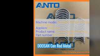 DOOSAN Graafmachine Con Rod Metaal 65.02410-6083B