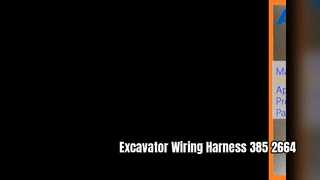 Graafmachine kabelboom 385-2664 C13 345D