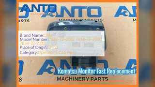 Komatsu graafmachinemonitor 7834 72 2002 vervanging