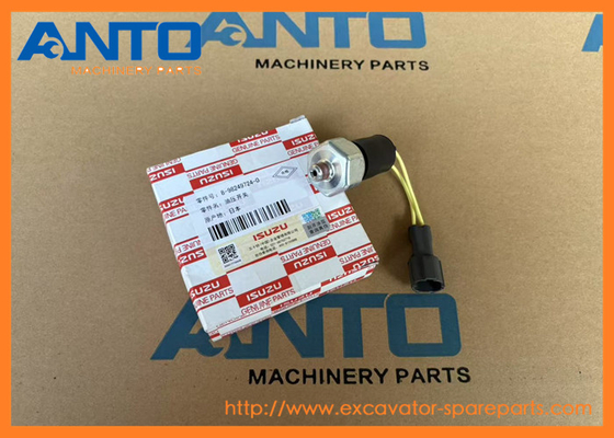 8-98249724-0 8-98249724-1 Olie druk sensor Isuzu graafmachine onderdelen geschikt voor 6BG1 6HK1