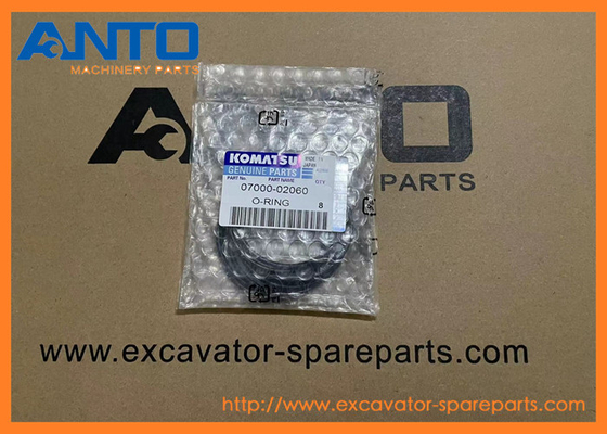 07000-02060 07000-12060 R0700002060 O-ring KOMATSU Ruimteonderdelen voor graafmachines PC160LC-8