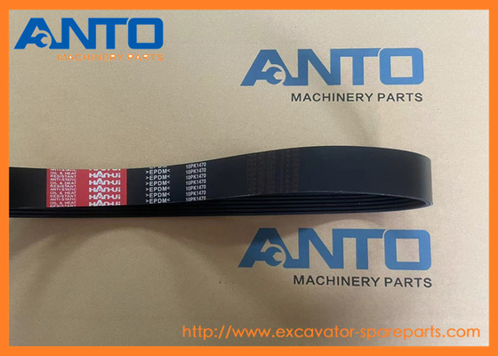 10PK1470 Fan Belt Excavator Parts Fit For FH13 FM13 D6D D6E D7E