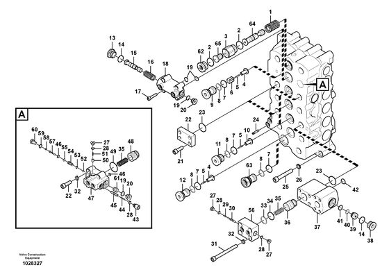 VOE949238 O-Ring Graafmachine Reserveonderdelen Voor Vo-lvo EC140B EC160B EC160C EC160D EC180B