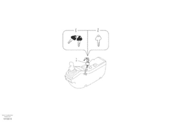Het Graafwerktuig Spare Parts VOE14526158 14526158 van VOE EC240C van de aanzetschakelaar
