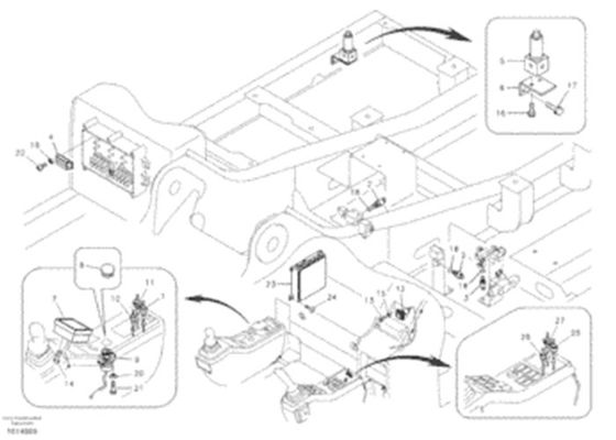VOE14518349 14518349 VECU-Controlemechanisme With Program VOE EC210B