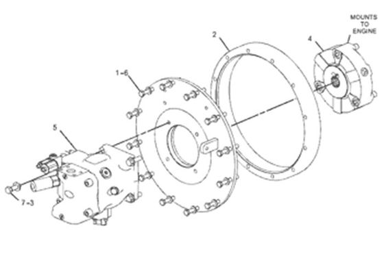 397-3941 3973941 Hoofdgraafwerktuig Hydraulic Pump For  306E 307E